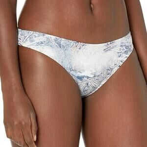 Eberjey NWT Gitana Valentina Paisley Blue Patterned Bikini Bottoms Small